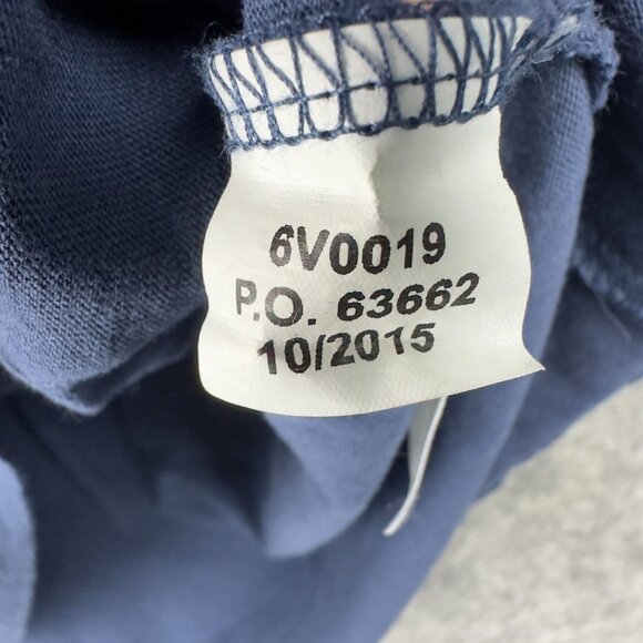 Vineyard Vines Hanukkah 2016 T-Shirt Men S Navy Blue Whale Graphic Front Pocket - Picture 6 of 9